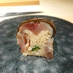 鮨 唐島 - 鯖の棒鮨