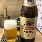 Nigiri Goemon - 瓶ビール500円