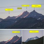 RIFFELHAUS1853 - リッフェルハウスから周辺の山々(リッフェルベルク,ツェルマット,スイス)食彩品館.jp撮影