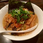 環七ラーメン 周麺 - 【2019.11.6(水)】きのこペッパー醤油ラーメン(並盛・140g)968円