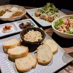 芝大門 BAR 新海 - Bコース（料理6品）