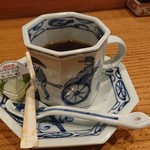 Sukeroku Zushi - 食後のコーヒー