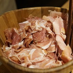 Italian Kitchen VANSAN - イタリア産生ハムのクリームパスタ用、のせ放題生ハム