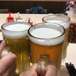 松のや - 生ビール350円で乾杯！