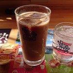 珈琲所コメダ珈琲店 - アイスオーレ(甘み抜き)470円