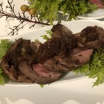 八べえ - 西粟倉村エーゼロの鹿肉ステーキ