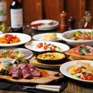 様々な用途に合わせたコース料理