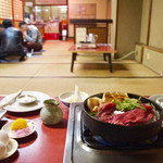 すき焼き キムラ - この雰囲気で戴ける。子供も安心です。