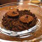 communico - 前菜 生姜とカカオ 中からミルキーなクリームチーズが！