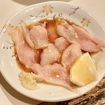 和風もつ料理 あらた - ミノゆびき