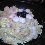 小麦の木 - 石焼風熱々エビ焼飯800円