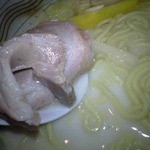 小麦の木 - 十勝牛乳ラーメン　チャーシュー