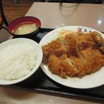 ランチハウス ミトヤ - チキンカツ定食