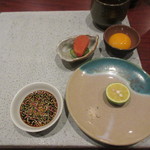 日本料理 TOBIUME - 焼肉定食の準備