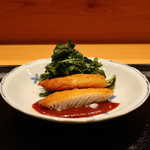 おたぎ - キンキのカツレツ 自家製トマトケチャップ添え