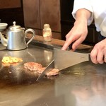 ニュー松坂 - 特選和牛ステーキ(ヘレステーキ) 焼き焼き