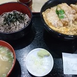 伊豆家 - ミニかつ丼セット