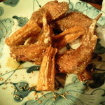 手羽先と蓮根の唐揚げ