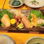 馬酔木 - 刺身盛り合わせ(小）