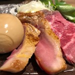 つけ麺一燈 - キジーン4号〜雉出汁塩そば+味玉