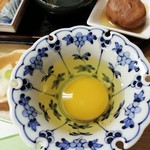 おおま宿坊 普賢院 - お寺で飼っている鶏が産んだ卵