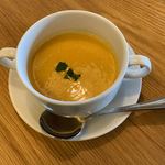 119219246 - バターピーナッツかぼちゃのスープ