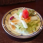 食の味彩 - ランチのサラダ