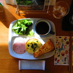 ギャラリー&カフェ イノ - 【2019年11月７日】珈琲付き軽食セット。