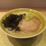 RAMEN RS 改 - 背脂中華そば塩＋のり玉（800円）