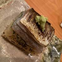 日本料理 たかむら - 梭子魚の棒寿司