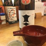 小楽 - 家でビール、芋ロック飲んだとだったので、剣菱常温から入ります（２０１９．１１．７）