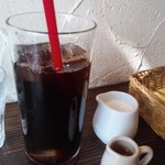 トラットリア ピチコラージョ - 選べるランチパスタセット880円税込からアイスコーヒー