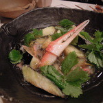 菜々海 - ナスのカニ餡かけ