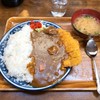 食楽酒房パパさん - 料理写真:半カツカレー