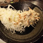 金町製麺 - サラダ2種