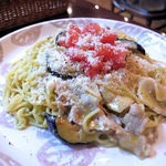 トラットリア パッキーノ - 豚肉とナスのトラパネーゼソース（大盛り）
