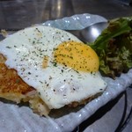 Okonomiyaki Teppan Yaki Kuraya - 鉄板ポテトサラダ