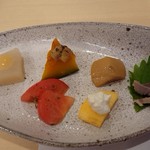 Kuzushi Kappou Sawa - 前菜6種