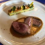 トゥールダルジャン - 肉料理「幼鴨のロースト マルコポーロ」