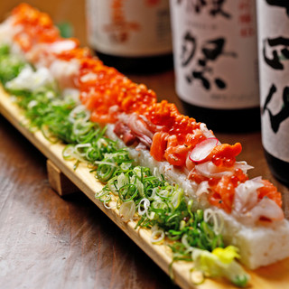 当店人気のうにく寿司を堪能 雨後コース 全8品 日 木3h 金土祝前2h飲み放題付 4 500 4 000 肉 さかな 日本酒 照 梅田店 肉 さかな 日本酒 Teru 大阪梅田 阪急 居酒屋 食べログ