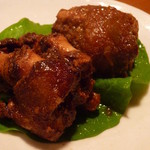 榮料理店 - コース：てびち唐揚げ南蛮黒酢だれ