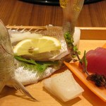 日本料理 瀬戸内 - 鯛の姿造り