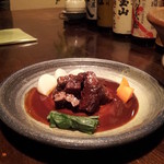 もんや - 牛タンのトロトロ煮八丁味噌仕立て