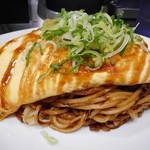 長田本庄軒 - ぼっかけオムそば（並）