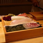 京都 いと - この日の食材の一部