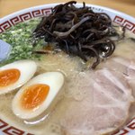 双喜紋 - 自分のラーメン『ニンニク&辛味入りの超コッテリ』