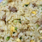 双喜紋 - 炒飯のドアップ