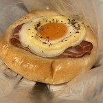 カンテボーレ - 料理写真:ベーコンエッグ