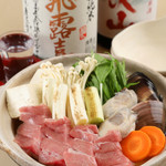 Oofuna Tennenya - 本鮪と葱などの野菜たっぷり！ねぎま鍋