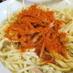 ラーメン二郎 - 一味投下～♪